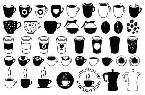 Coffee Bundle Illustrazione stock