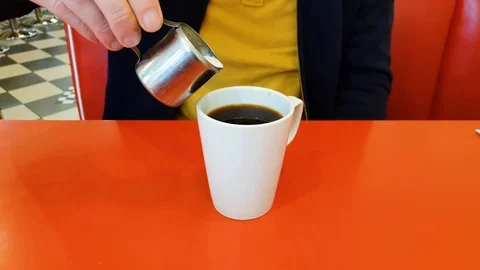 Coffee cafe Video stock 98693499