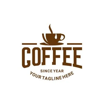 COFFEE CAFE LOGO Stock Illustration
