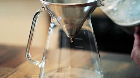 Coffee caffeine cup brewing close up droplet bar coffee break in illustration Stock-Footage 336585368