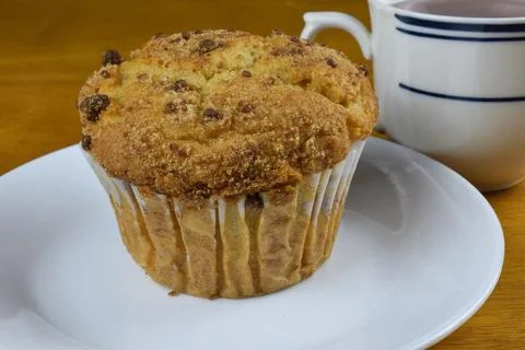 Coffee cake muffin Foto stock