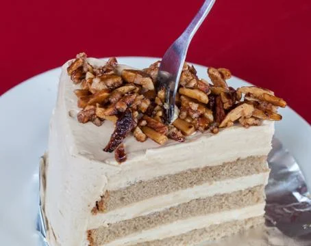 Coffee Cake. 写真素材