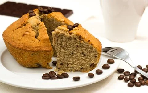 Coffee cake Foto stock