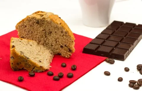 Coffee cake Stock Photos