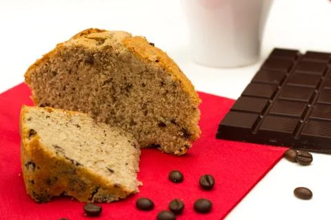 Coffee cake Stock Photos