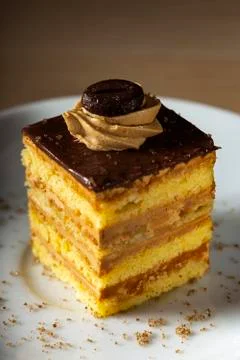 Coffee cake Stock Photos