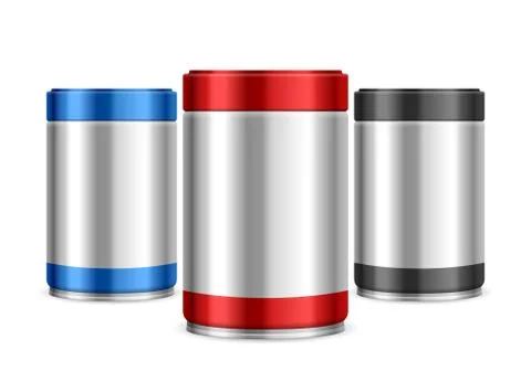 Coffee canisters Stock Illustration
