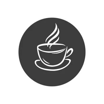 Coffee cap Vector isolated on white background. Stock Illustration