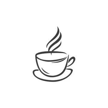 Coffee cap Vector isolated on white background. Stock Illustration