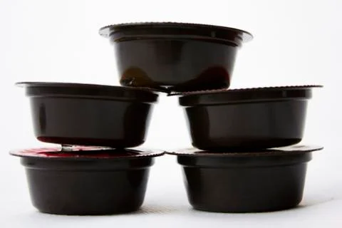 Coffee capsules Stock Photos