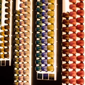 Coffee capsules Stock Photos