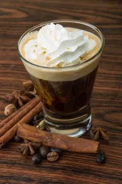 Coffee capuccino Stock Photos