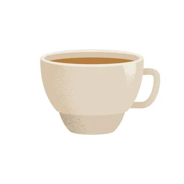 Coffee ceramic cup Stock Illustration