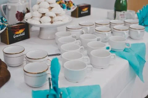 Coffee circles  Stock Photos