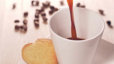 Coffee close-up footage Stock-Footage 138731353