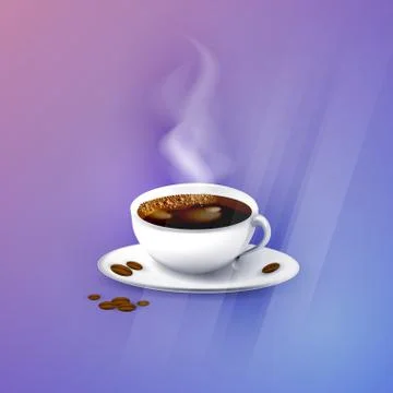 Coffee - coffe time - coffee break Stock Illustration