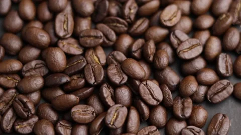 Coffee, coffee bean, closeup of coffee Video stock 170883017