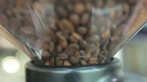 Coffee in a coffee machine Stock Footage 82302916