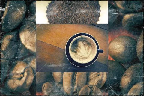 Coffee Collage Фото