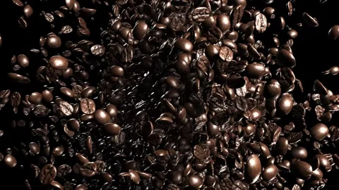 Coffee collide1 Stock Footage 343869504