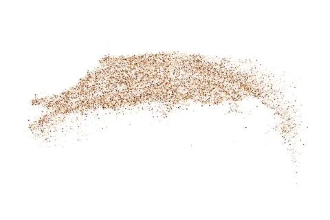 Coffee Color Grain Texture. 스톡 일러스트