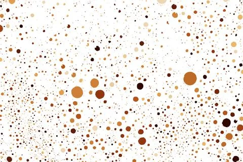 Coffee Color Grain Texture Isolated on White Background. 스톡 일러스트