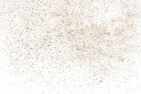Coffee Color Grain Texture Isolated on White Background. 스톡 일러스트