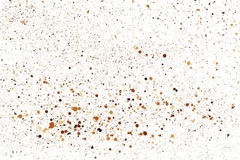Coffee Color Paint Splatter 스톡 일러스트