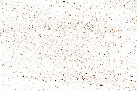 Coffee Color Paint Splatter 库存插图