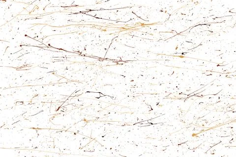 Coffee Color Paint Splatter 库存插图