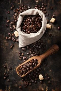Coffee composition Stock Photos