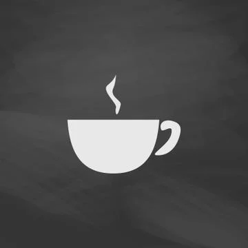 Coffee computer symbol Stock Illustration