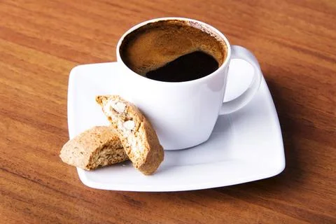 Coffee with cookie Coffee with cookie on table Copyright: xZoonar.com/Piot... Stock-Fotos