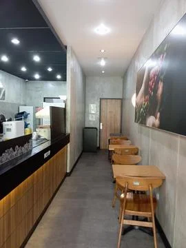 Coffee corner Stock Photos