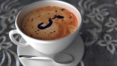 Coffee Countdown animation Stock Footage 102278877