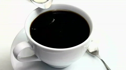 Coffee Cream creation Stock Footage