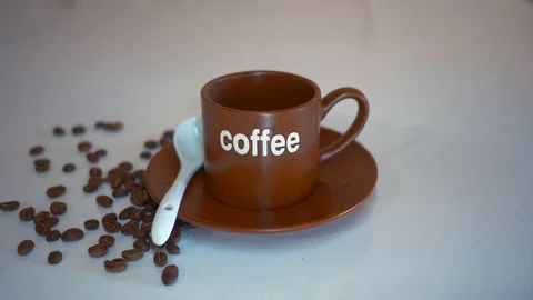 Coffee cup 3 Video stock 97985031