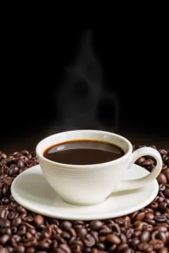 Coffee Cup Background Stock Photos