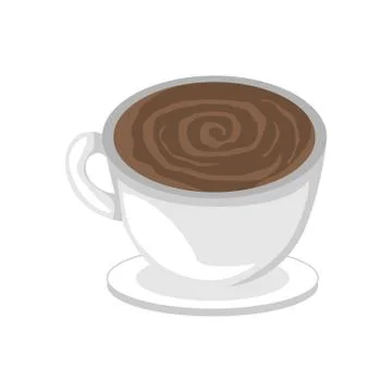 Coffee Cup Cafe Illustration 库存插图
