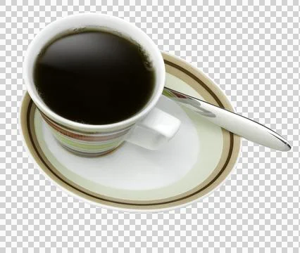 Coffee cup with clipping path Stock Photos