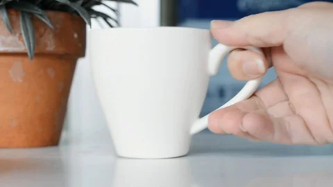 Coffee cup Stock Footage 92782924