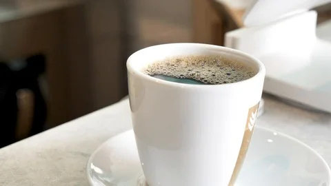 Coffee Cup Stock Footage 111597305