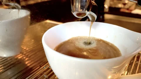 Coffee in cup Stock Footage 142321530
