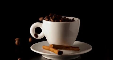 Coffee In The Cup Vídeos de archivo 280594436