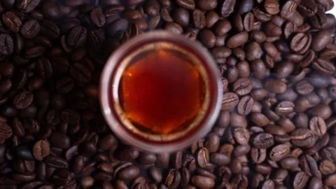 Coffee with cup Video stock 326626766