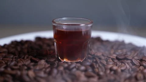 Coffee with cup Stock Footage 326627146