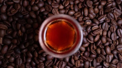 Coffee with cup Video stock 326627229