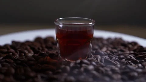 Coffee with cup Stock Footage 326627356