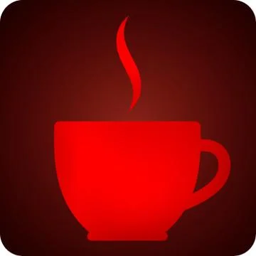 Coffee cup icon Stock Illustration