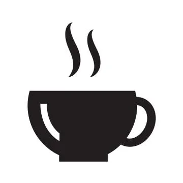 Coffee cup icon Stock Illustration